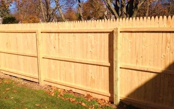 3A Wood straight gothic pickets - Southern Fence Company